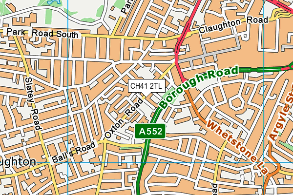 CH41 2TL map - OS VectorMap District (Ordnance Survey) CH41 2TL map - OS VectorMap District (Ordnance Survey)