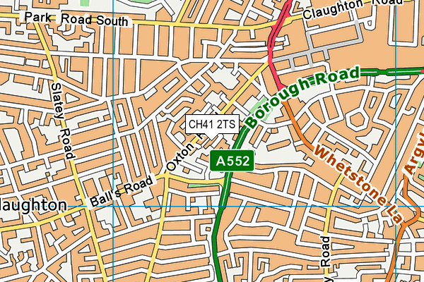 CH41 2TS map - OS VectorMap District (Ordnance Survey) CH41 2TS map - OS VectorMap District (Ordnance Survey)