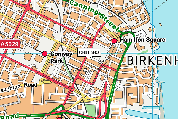 CH41 5BQ map - OS VectorMap District (Ordnance Survey) CH41 5BQ map - OS VectorMap District (Ordnance Survey)