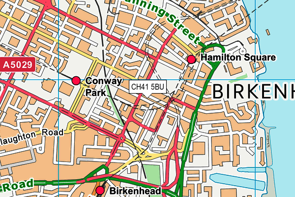 CH41 5BU map - OS VectorMap District (Ordnance Survey) CH41 5BU map - OS VectorMap District (Ordnance Survey)