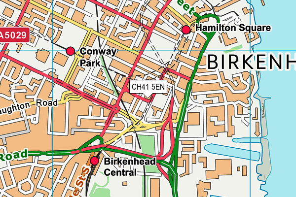 CH41 5EN map - OS VectorMap District (Ordnance Survey)