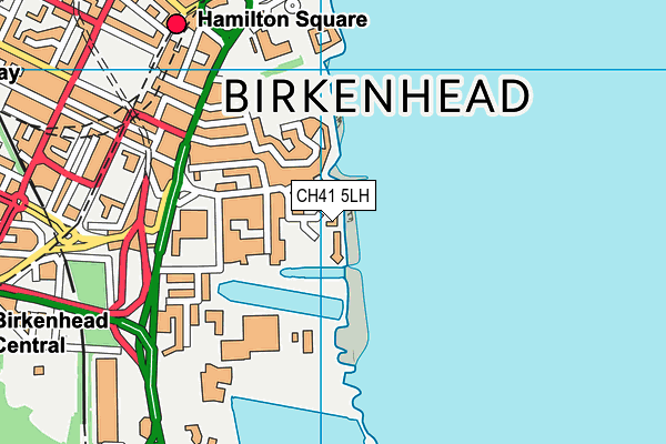 CH41 5LH map - OS VectorMap District (Ordnance Survey) CH41 5LH map - OS VectorMap District (Ordnance Survey)