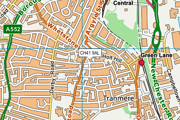 CH41 9AL map - OS VectorMap District (Ordnance Survey) CH41 9AL map - OS VectorMap District (Ordnance Survey)