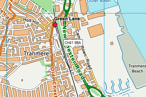 CH41 9BA map - OS VectorMap District (Ordnance Survey) CH41 9BA map - OS VectorMap District (Ordnance Survey)