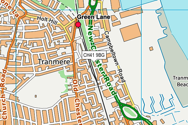 CH41 9BG map - OS VectorMap District (Ordnance Survey) CH41 9BG map - OS VectorMap District (Ordnance Survey)