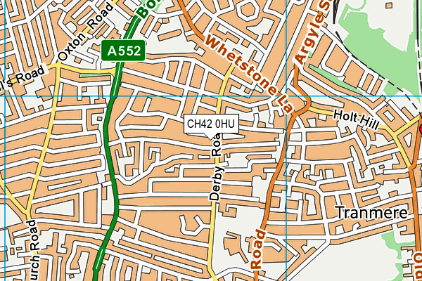 CH42 0HU map - OS VectorMap District (Ordnance Survey) CH42 0HU map - OS VectorMap District (Ordnance Survey)