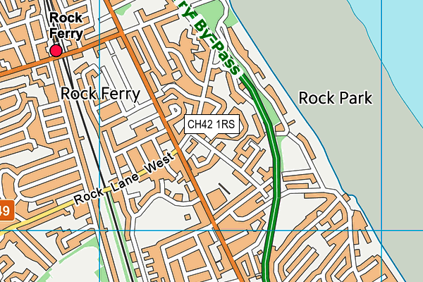 CH42 1RS map - OS VectorMap District (Ordnance Survey) CH42 1RS map - OS VectorMap District (Ordnance Survey)