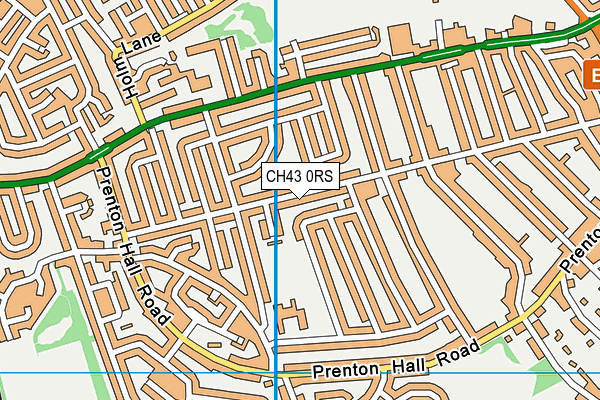 CH43 0RS map - OS VectorMap District (Ordnance Survey) CH43 0RS map - OS VectorMap District (Ordnance Survey)