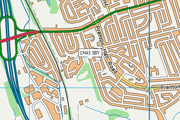 CH43 3BY map - OS VectorMap District (Ordnance Survey) CH43 3BY map - OS VectorMap District (Ordnance Survey)