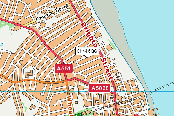 CH44 6QG map - OS VectorMap District (Ordnance Survey) CH44 6QG map - OS VectorMap District (Ordnance Survey)