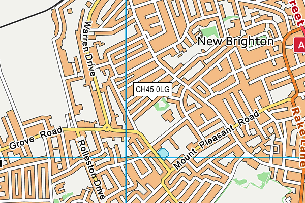 CH45 0LG map - OS VectorMap District (Ordnance Survey) CH45 0LG map - OS VectorMap District (Ordnance Survey)