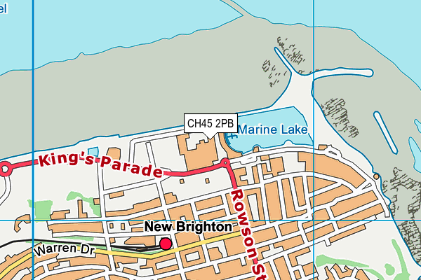 CH45 2PB map - OS VectorMap District (Ordnance Survey) CH45 2PB map - OS VectorMap District (Ordnance Survey)