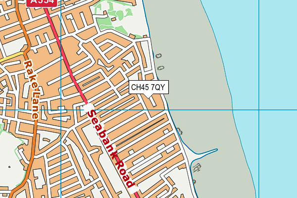 CH45 7QY map - OS VectorMap District (Ordnance Survey)