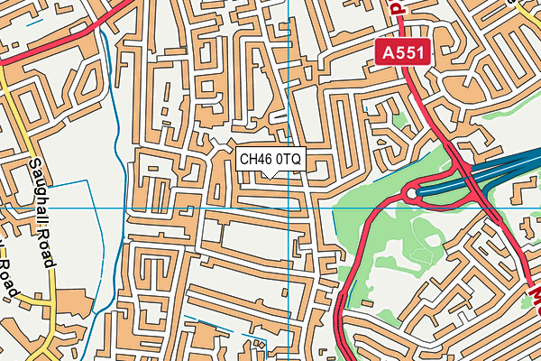 CH46 0TQ map - OS VectorMap District (Ordnance Survey) CH46 0TQ map - OS VectorMap District (Ordnance Survey)