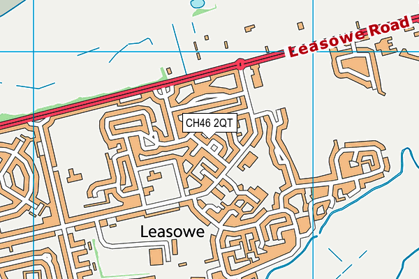 CH46 2QT map - OS VectorMap District (Ordnance Survey) CH46 2QT map - OS VectorMap District (Ordnance Survey)