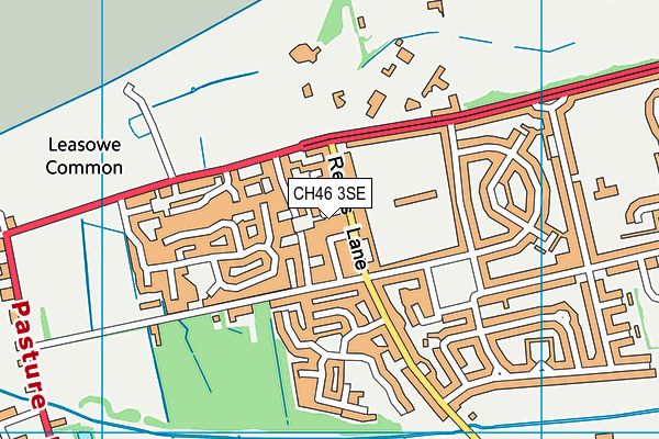 CH46 3SE map - OS VectorMap District (Ordnance Survey) CH46 3SE map - OS VectorMap District (Ordnance Survey)