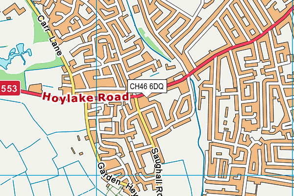 CH46 6DQ map - OS VectorMap District (Ordnance Survey) CH46 6DQ map - OS VectorMap District (Ordnance Survey)