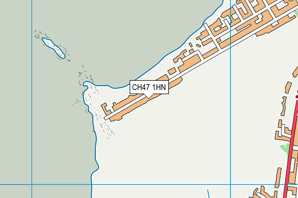 CH47 1HN map - OS VectorMap District (Ordnance Survey)
