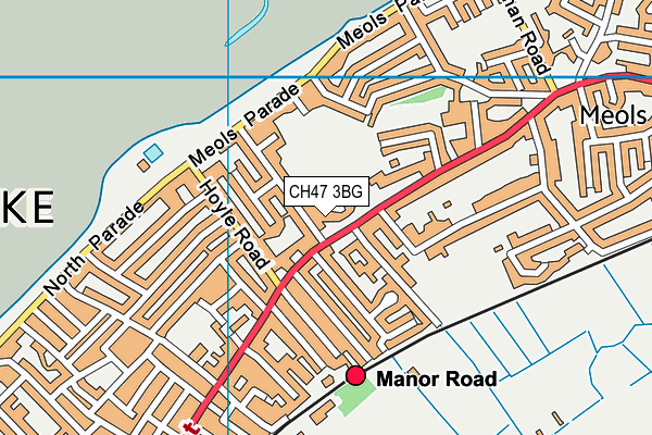 CH47 3BG map - OS VectorMap District (Ordnance Survey) CH47 3BG map - OS VectorMap District (Ordnance Survey)