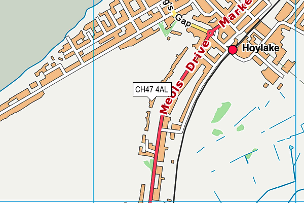 CH47 4AL map - OS VectorMap District (Ordnance Survey) CH47 4AL map - OS VectorMap District (Ordnance Survey)