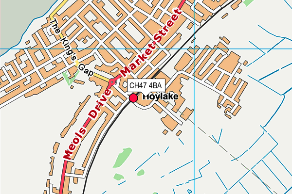 CH47 4BA map - OS VectorMap District (Ordnance Survey) CH47 4BA map - OS VectorMap District (Ordnance Survey)