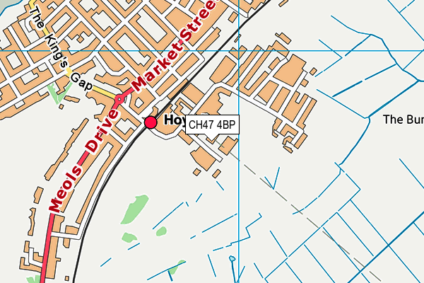 CH47 4BP map - OS VectorMap District (Ordnance Survey) CH47 4BP map - OS VectorMap District (Ordnance Survey)