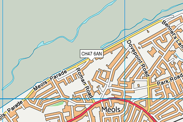 CH47 6AN map - OS VectorMap District (Ordnance Survey) CH47 6AN map - OS VectorMap District (Ordnance Survey)