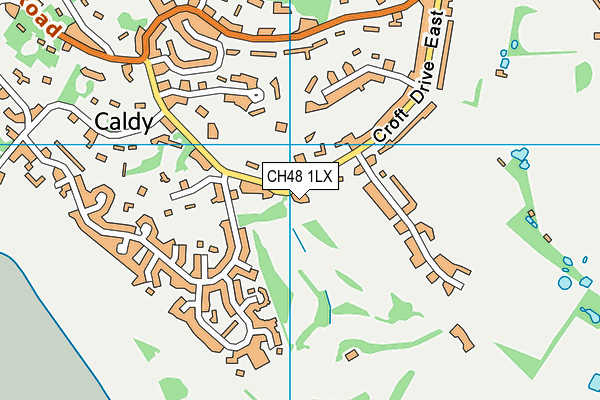 CH48 1LX map - OS VectorMap District (Ordnance Survey) CH48 1LX map - OS VectorMap District (Ordnance Survey)