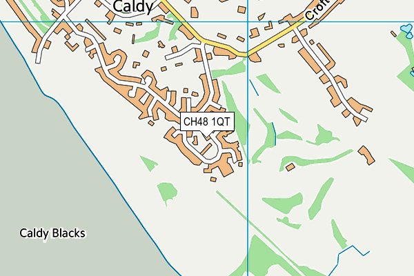 CH48 1QT map - OS VectorMap District (Ordnance Survey)