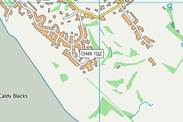 CH48 1QZ map - OS VectorMap District (Ordnance Survey) CH48 1QZ map - OS VectorMap District (Ordnance Survey)