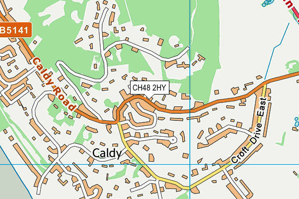 CH48 2HY map - OS VectorMap District (Ordnance Survey) CH48 2HY map - OS VectorMap District (Ordnance Survey)