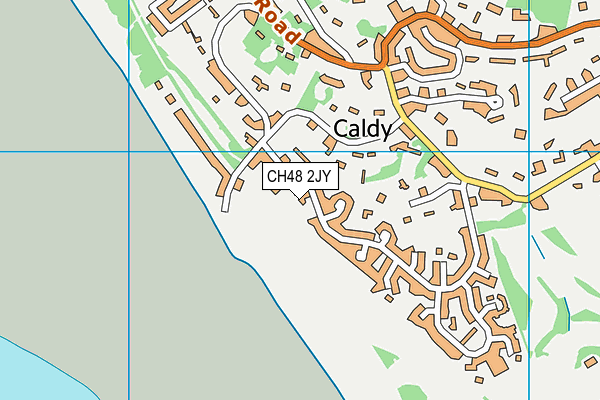 CH48 2JY map - OS VectorMap District (Ordnance Survey) CH48 2JY map - OS VectorMap District (Ordnance Survey)