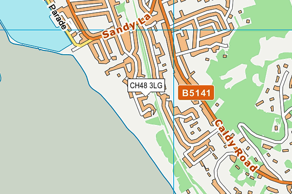 CH48 3LG map - OS VectorMap District (Ordnance Survey) CH48 3LG map - OS VectorMap District (Ordnance Survey)