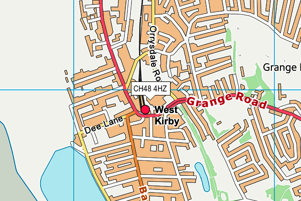 CH48 4HZ map - OS VectorMap District (Ordnance Survey) CH48 4HZ map - OS VectorMap District (Ordnance Survey)