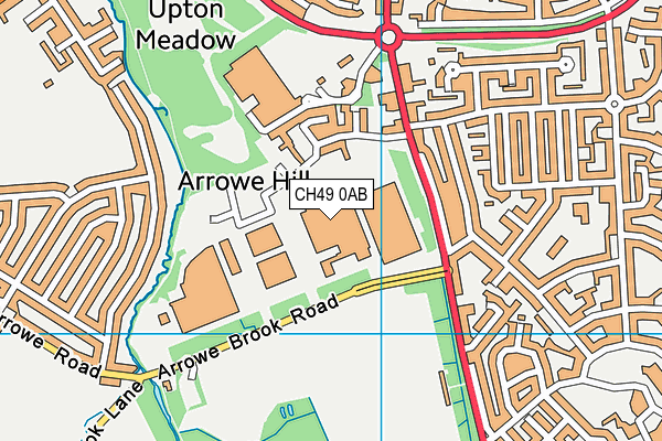 CH49 0AB map - OS VectorMap District (Ordnance Survey) CH49 0AB map - OS VectorMap District (Ordnance Survey)