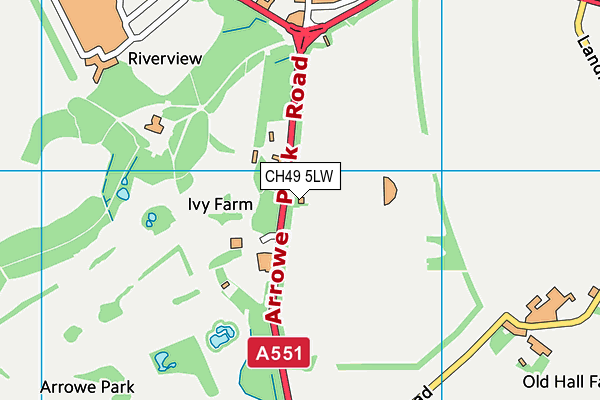 CH49 5LW map - OS VectorMap District (Ordnance Survey) CH49 5LW map - OS VectorMap District (Ordnance Survey)