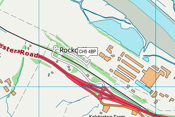 CH5 4BP map - OS VectorMap District (Ordnance Survey) CH5 4BP map - OS VectorMap District (Ordnance Survey)