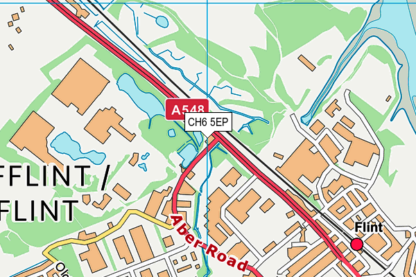 CH6 5EP map - OS VectorMap District (Ordnance Survey)