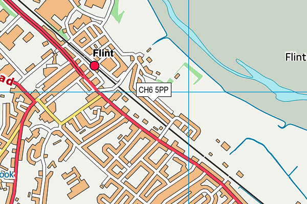 CH6 5PP map - OS VectorMap District (Ordnance Survey) CH6 5PP map - OS VectorMap District (Ordnance Survey)