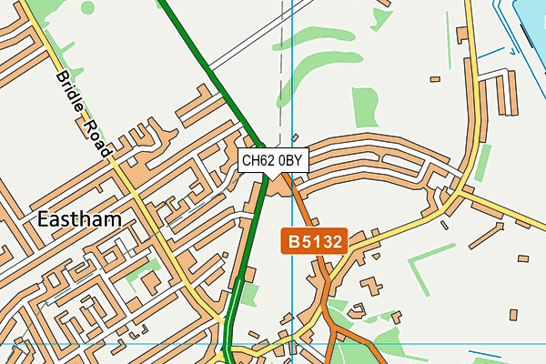 CH62 0BY map - OS VectorMap District (Ordnance Survey) CH62 0BY map - OS VectorMap District (Ordnance Survey)