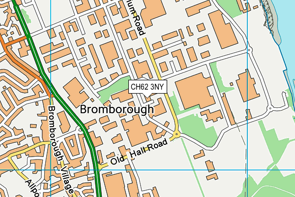 CH62 3NY map - OS VectorMap District (Ordnance Survey) CH62 3NY map - OS VectorMap District (Ordnance Survey)