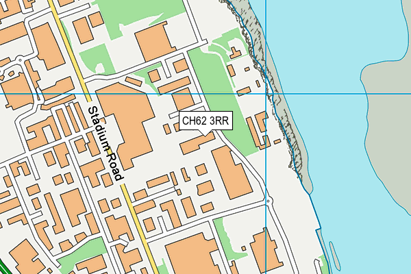 CH62 3RR map - OS VectorMap District (Ordnance Survey) CH62 3RR map - OS VectorMap District (Ordnance Survey)