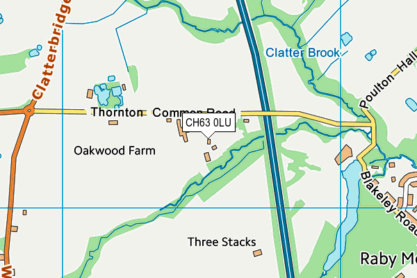 CH63 0LU map - OS VectorMap District (Ordnance Survey) CH63 0LU map - OS VectorMap District (Ordnance Survey)