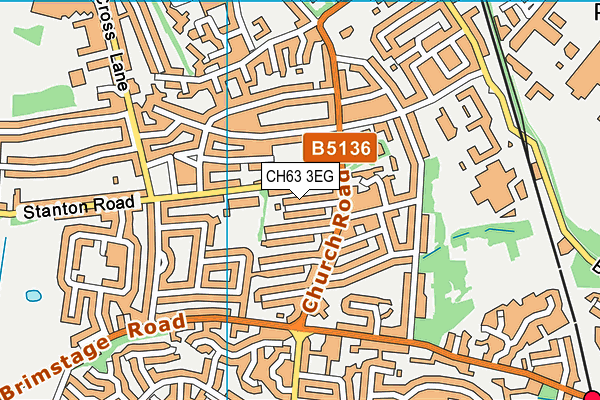 CH63 3EG map - OS VectorMap District (Ordnance Survey) CH63 3EG map - OS VectorMap District (Ordnance Survey)