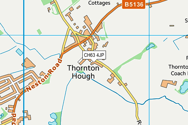 CH63 4JP map - OS VectorMap District (Ordnance Survey) CH63 4JP map - OS VectorMap District (Ordnance Survey)