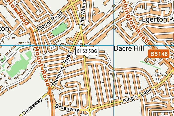 CH63 5QG map - OS VectorMap District (Ordnance Survey) CH63 5QG map - OS VectorMap District (Ordnance Survey)