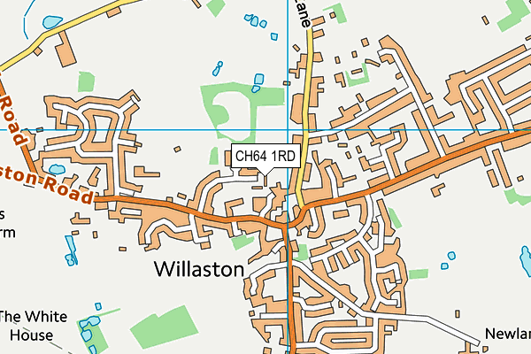 CH64 1RD map - OS VectorMap District (Ordnance Survey) CH64 1RD map - OS VectorMap District (Ordnance Survey)