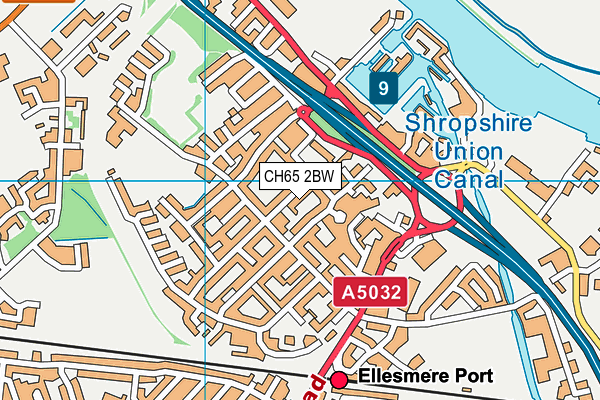 CH65 2BW map - OS VectorMap District (Ordnance Survey) CH65 2BW map - OS VectorMap District (Ordnance Survey)