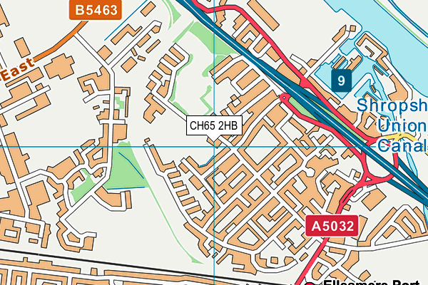 CH65 2HB map - OS VectorMap District (Ordnance Survey) CH65 2HB map - OS VectorMap District (Ordnance Survey)