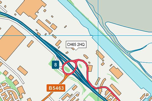 CH65 2HQ map - OS VectorMap District (Ordnance Survey) CH65 2HQ map - OS VectorMap District (Ordnance Survey)